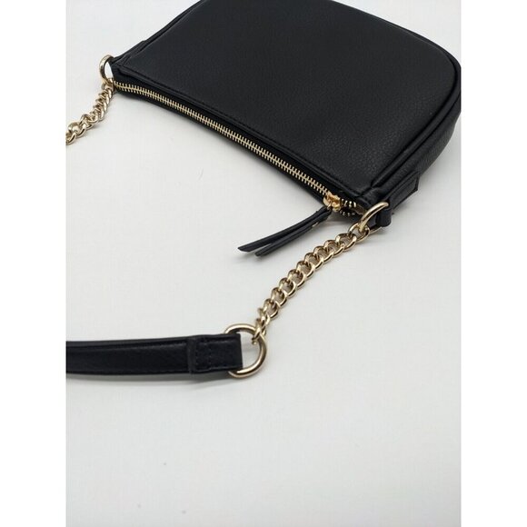 INC Zoiey 2-Piece faux-leather women's XL tote bag + pouch --SNAKE PRINT/BLACK - Picture 9 of 10